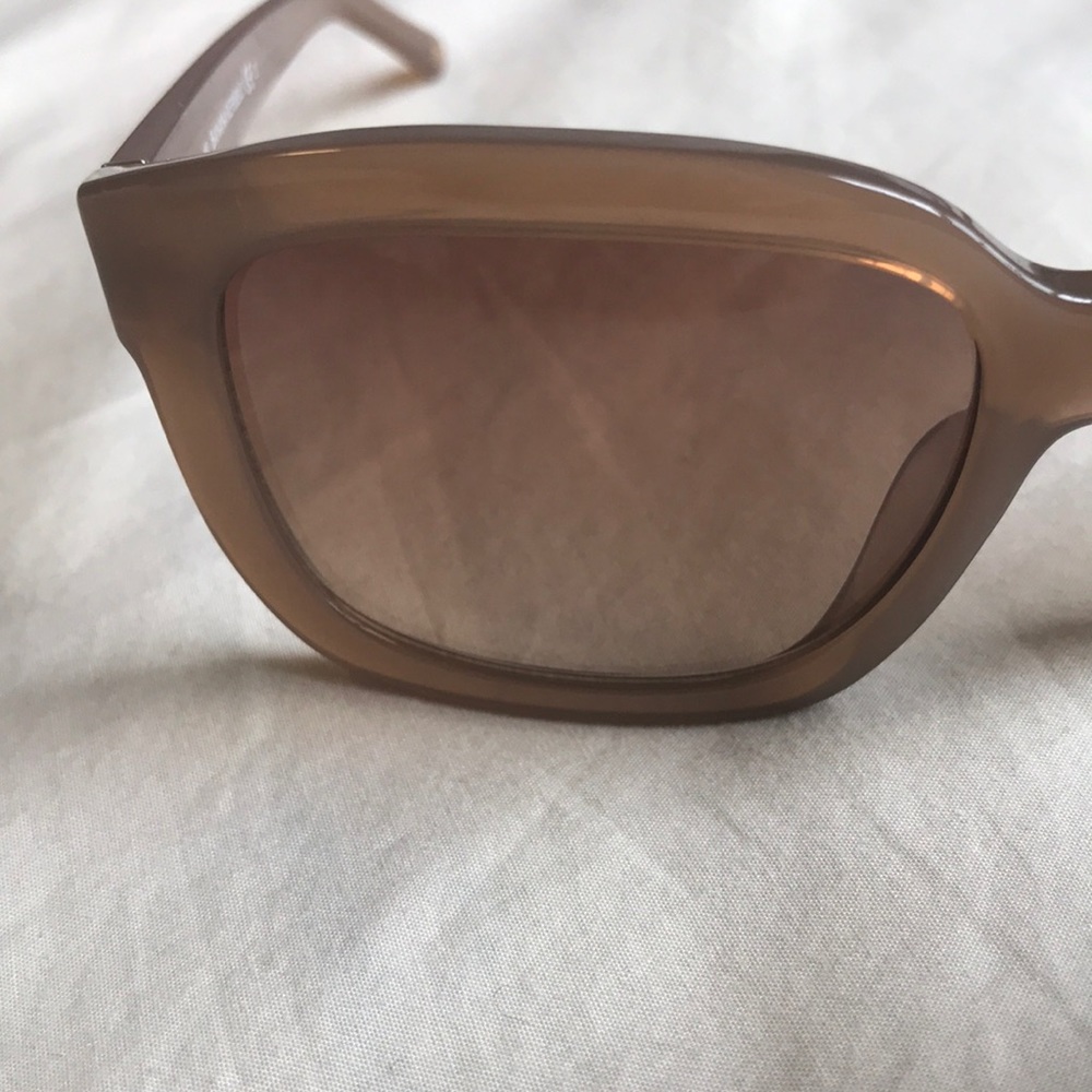 Banana Republic Rectangular Sunglasses,Honey Brown - image 7